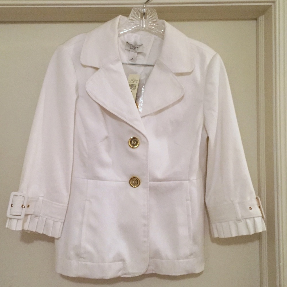 White Seersucker Jacket